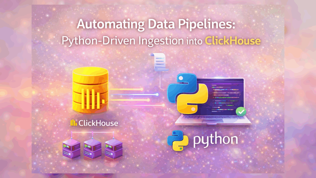 Automating Data Pipelines : Python-Driven Ingestion into ClickHouse
